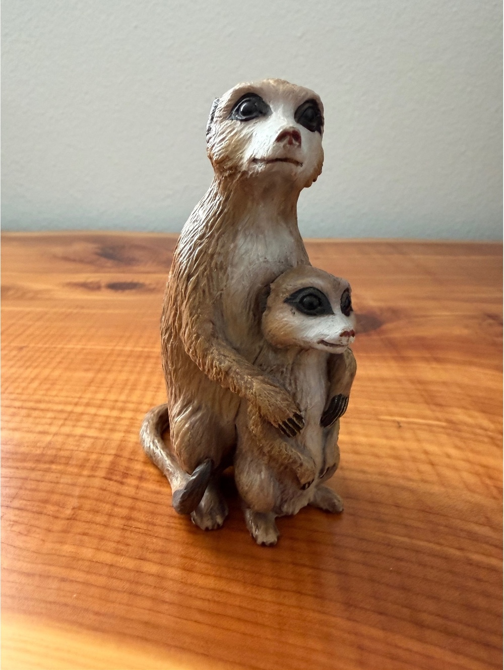 Safari Ltd Meerkat with Baby Figurine Vintage 2006 Suricate Animal Figure